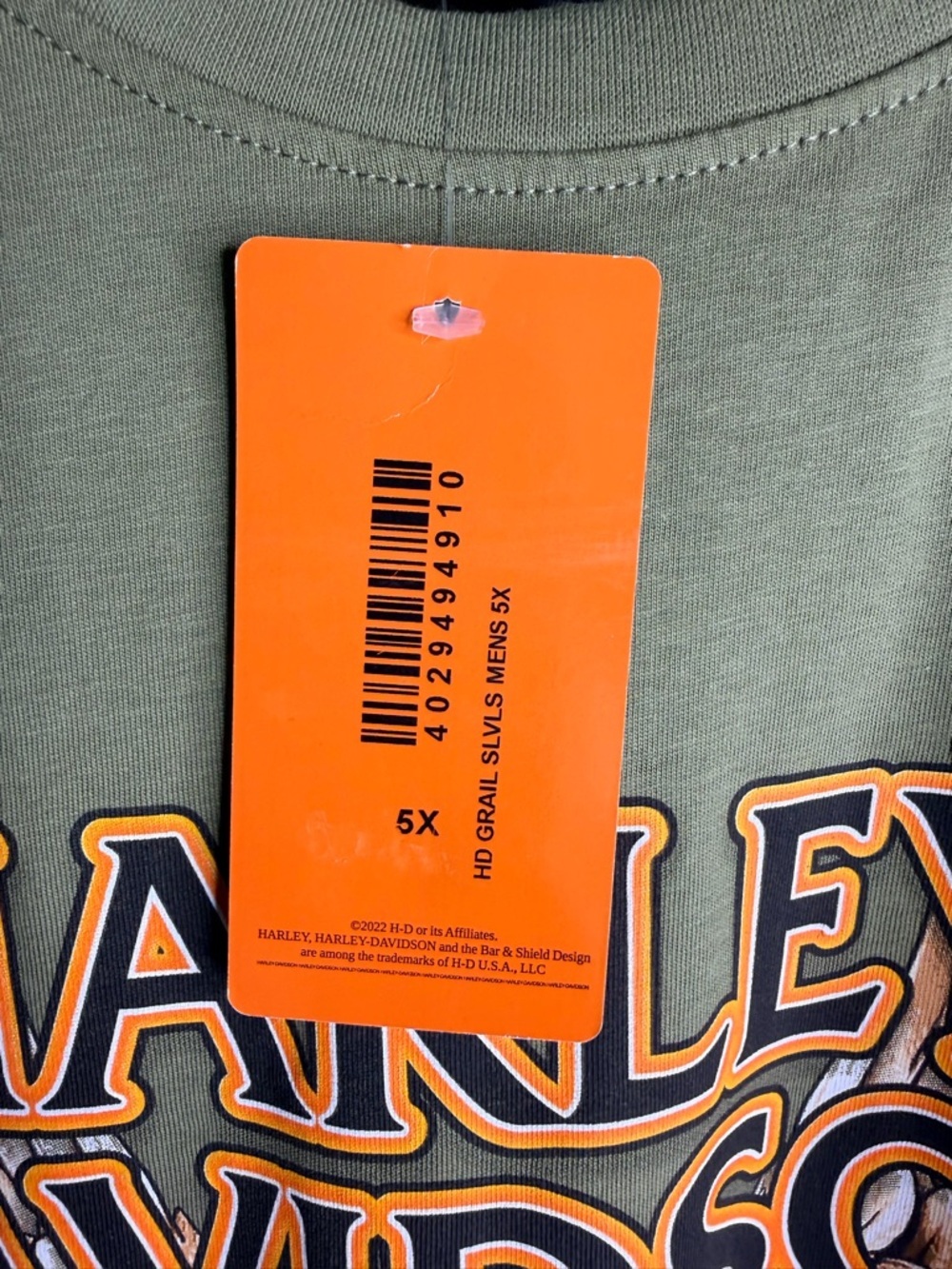 Harley Davidson Sleeveless T Shirt NWT - Picture 3 of 4